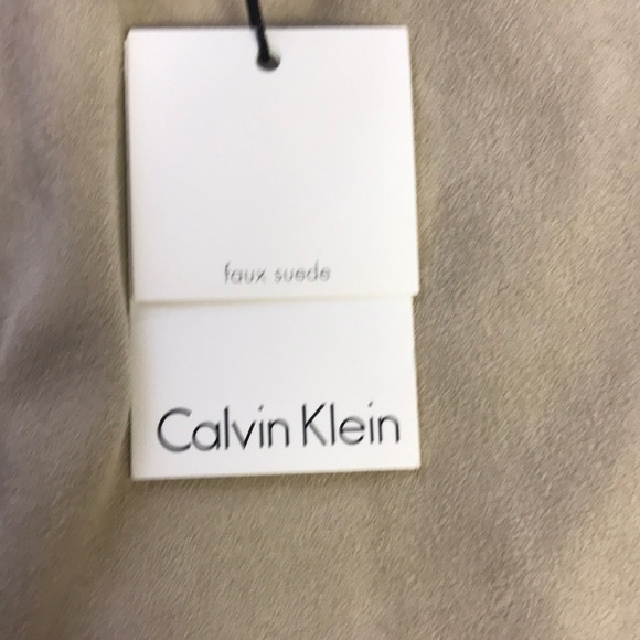 Faux Suede Skirt Calvin Klein - Picture 5 of 5